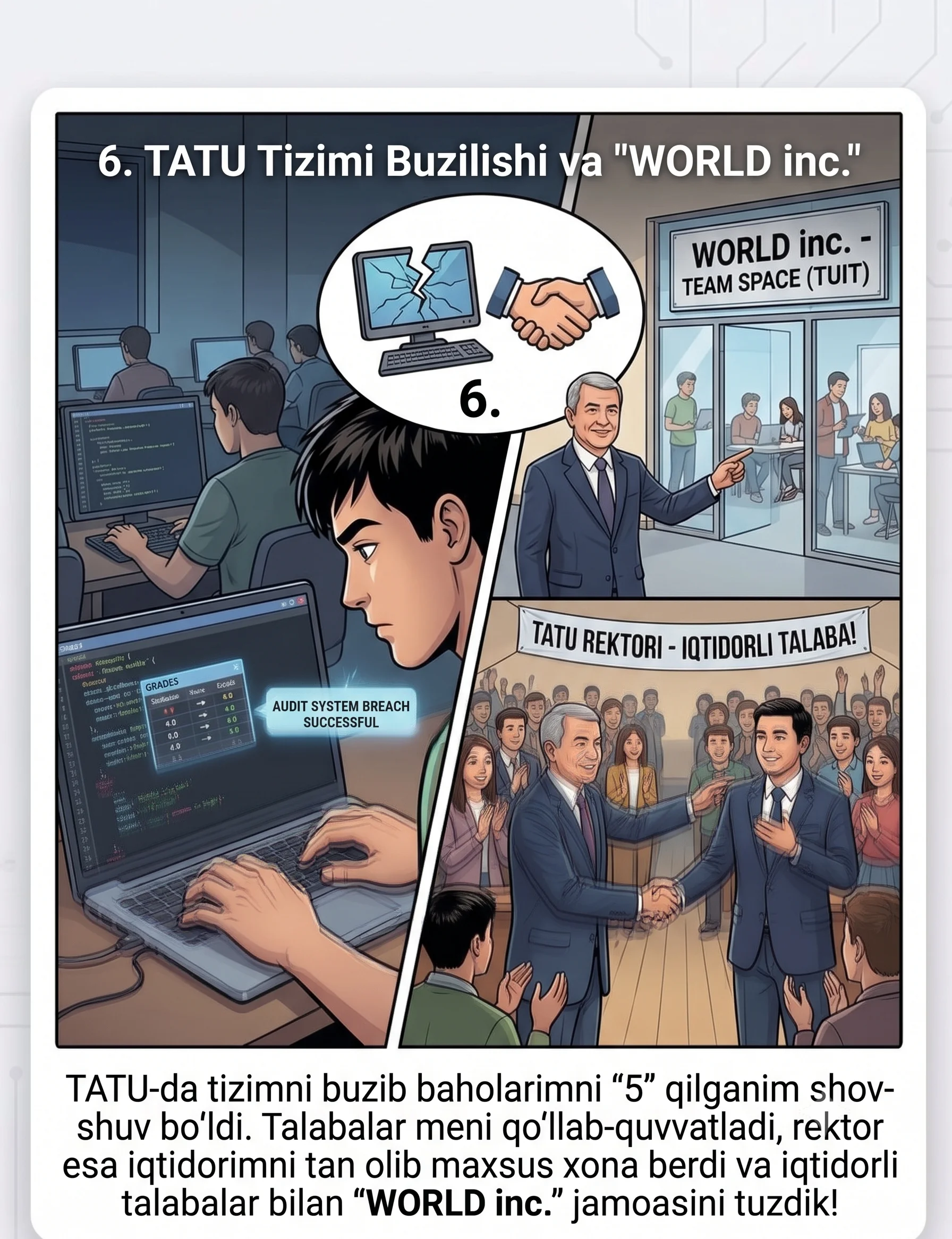 6. WORLD inc